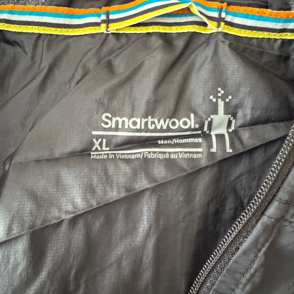 Smartwool Men's Merino Sport Ultra Light Zippered Hoodie Black XL New W/Tags - Picture 10 of 16